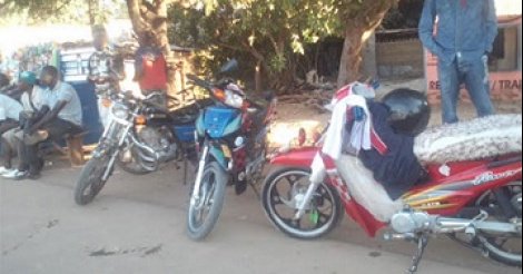 Une grève des mototaxis perturbe le trafic routier à Tambacounda