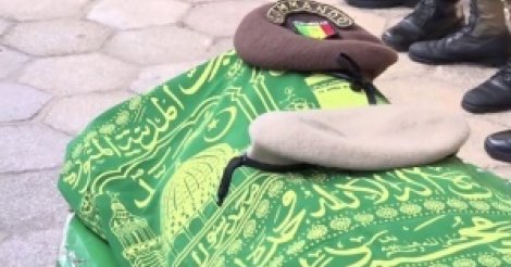 Le dernier hommage de l'armée à Amadou Mbaye Loum