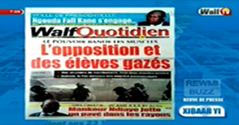 Revue de Presse WalfTv du Samedi 10 Mars 2018