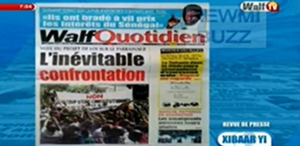 Revue de Presse WalfTv du Samedi 14 Avril 2018