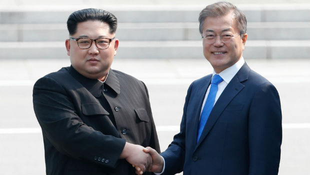 Vidéo : une rencontre intercoréenne riche en symboles