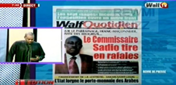 Revue de Presse WalfTv du Vendredi 11 Mai 2018