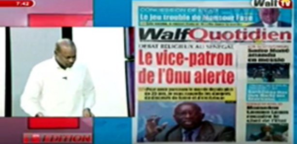 Revue de Presse WalfTv du Lundi 4 Juin 2018
