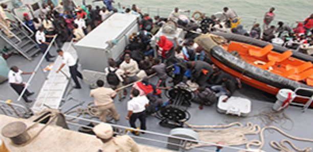 125 migrants sénégalais sauvés par les gardes côtes mauritaniens