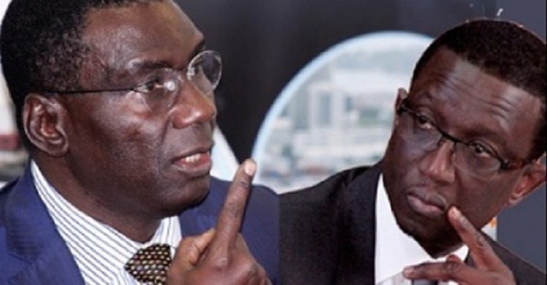 Cheikh Kanté remorque Amadou BA aux Parcelles