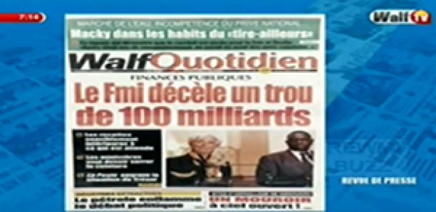 Revue de Presse WalfTv du Vendredi 2 Novembre 2018