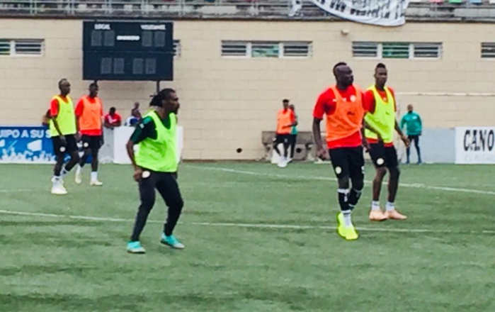 Troisième galop des Lions à Malabo : Opposition rythmée pour les Lions