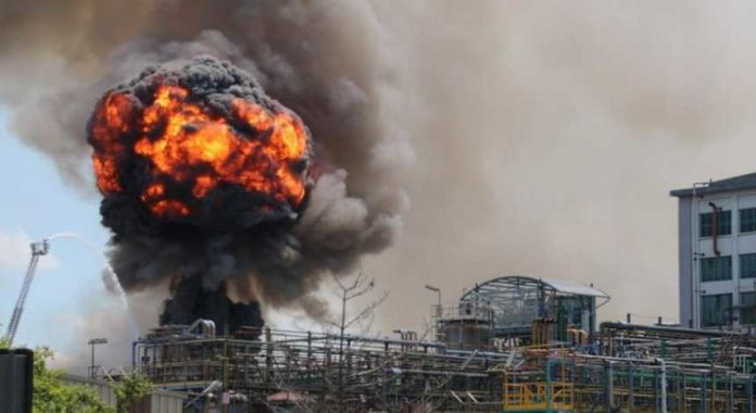 Explosion d’une usine à Diamniadio : 2 morts et plusieurs blessés