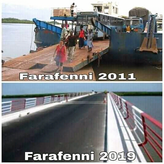 Arrêt sur image: Farafenni avant et avec Macky Sall