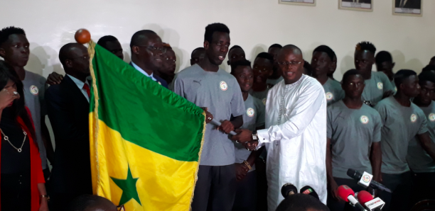 CAN U20 : Le drapeau national remis aux " Lionceaux "