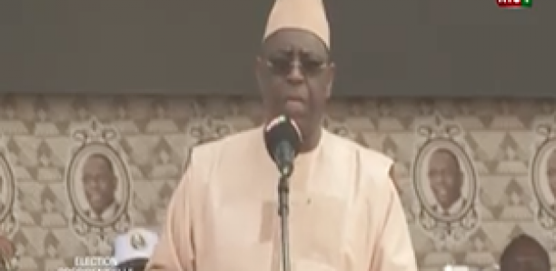 Macky Sall : "Nous renforcerons l'aménagement des périmètres irrigués"