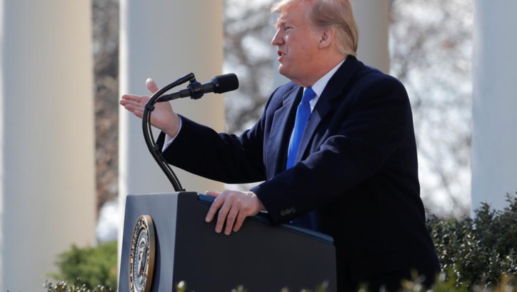 Donald Trump décrète l'«urgence nationale» pour construire son mur