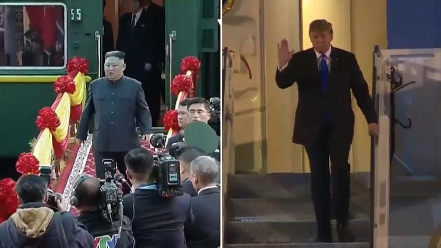 Trump est arrivé à HANOÏ pour son deuxième sommet avec Kim