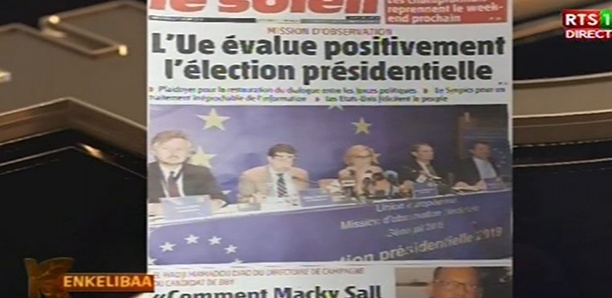 Revue de Presse de la RTS du 27 Février 2019