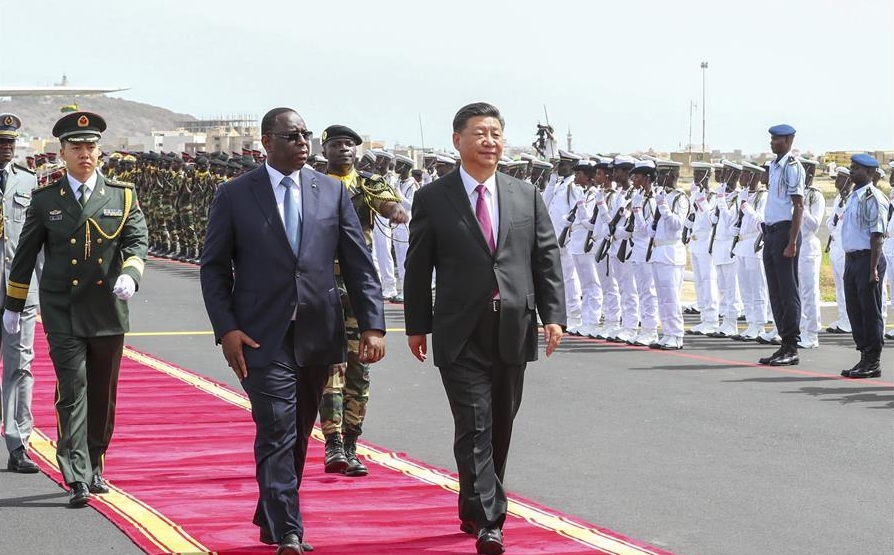 Le président chinois adresse ses vœux de réussite au président Sall