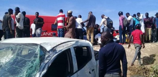 Kaffrine : Un accident fait 5 morts et 1 blessé grave