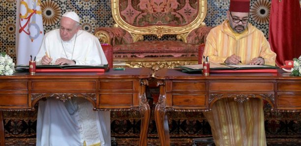Maroc : Le pape et Mohammed VI signent une déclaration commune sur Jérusalem