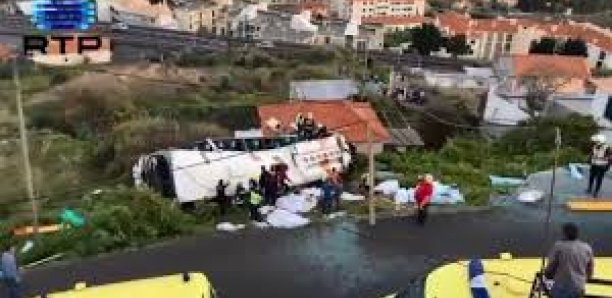 Accident meurtrier d'un bus de touristes à Madère