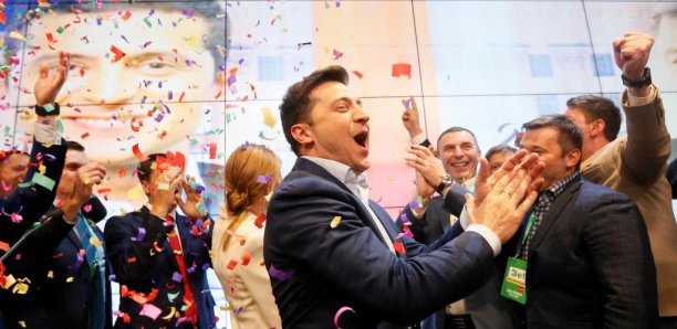 Présidentielle en Ukraine: victoire du comédien Volodymyr Zelenskiy