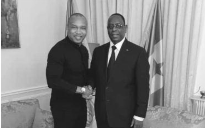 Le président Macky Sall reçoit El Hadj Ousseynou Diouf en audience à Paris