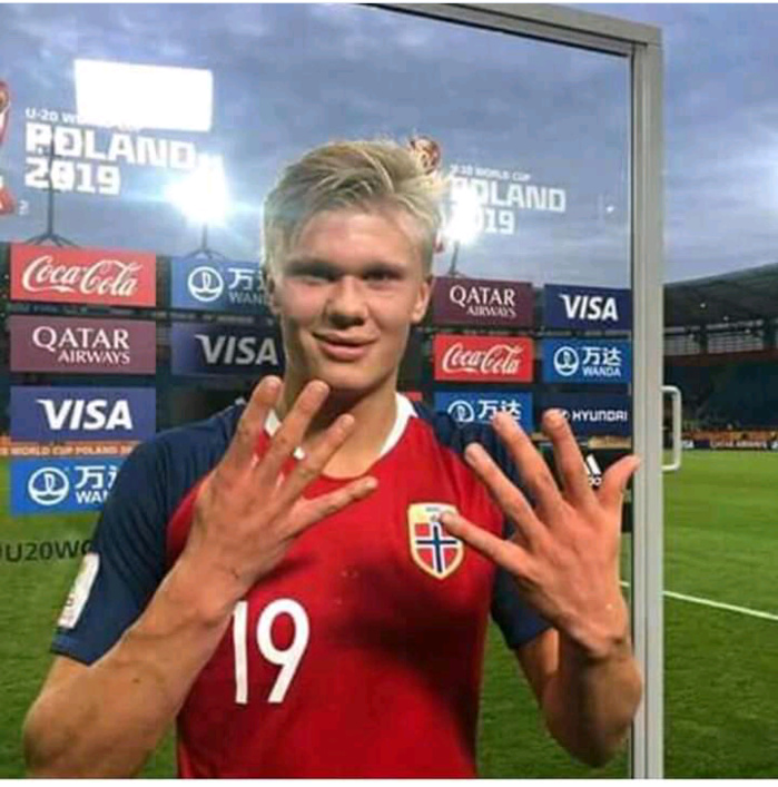 Mondial U20 : Erling Haland marque 9 buts et permet à la Norvège d'exploser le Honduras (12-0)