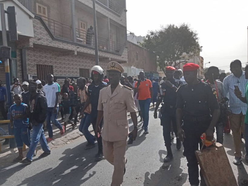 Le Sous-Prefet de Dakar au charbon Place de la Nation: « Il n’y aura rien »
