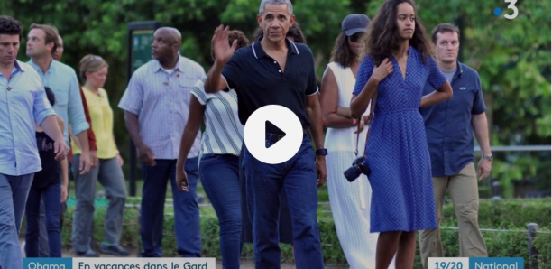 Gard : Barack Obama et sa famille en vacances près d'Avignon