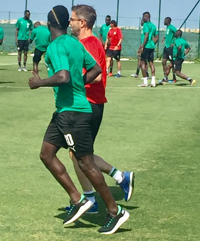 Travail de conservation : Les Lions ont récité une excellente partition collective lors de leur premier entraînement au Caire