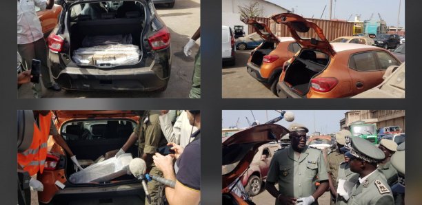 Port de Dakar : Les images des 238 kg de cocaïne saisis