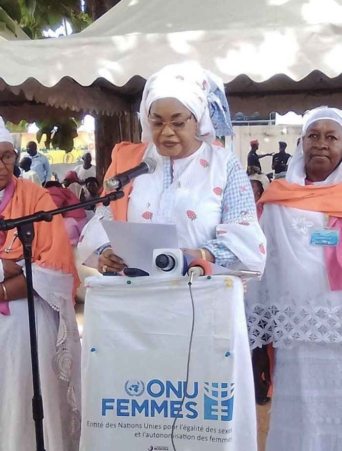 Tournée à Kolda de Ndèye Saly Diop Dieng, ministre de la femme, du genre et de la protection des enfants
