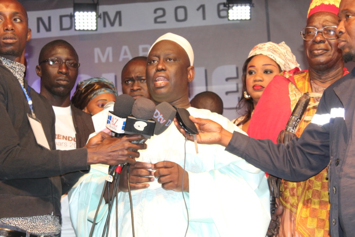 Aliou Sall après son audition: "Les gens ont sacrifié leur envie de regarder le match pour..."