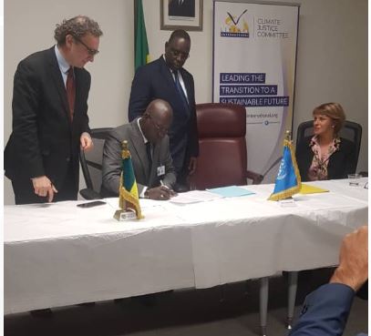 Sommet des Nations-Unies sur « Climate Action » : Le Sénégal signe un pacte citoyen pour lutter contre l'injustice climatique