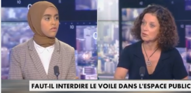 Une femme voilée corrige sévèrement les chroniqueurs de Cnews