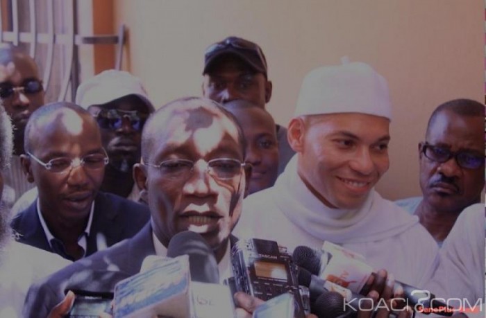 PDS: Me Amadou Sall reçoit un appel et une délégation de Karim Wade