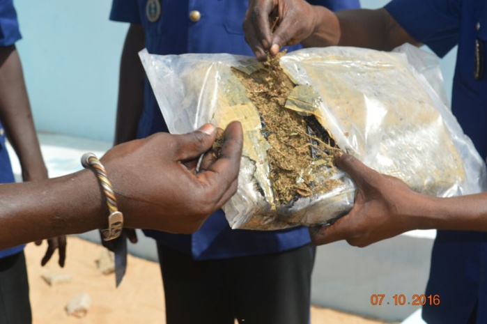 POLICE : Saisie de 30 kilogrammes de chanvre indien de la variété dite « marron »