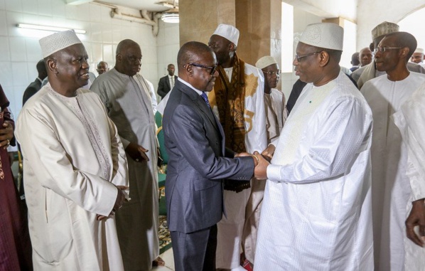 Macky Sall Pierre Atépa Goudiaby se sont retrouvés