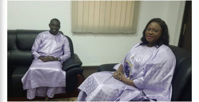 "DAKAR ARENA 2020" : Pape Diouf reçu par le ministre de la jeunesse.