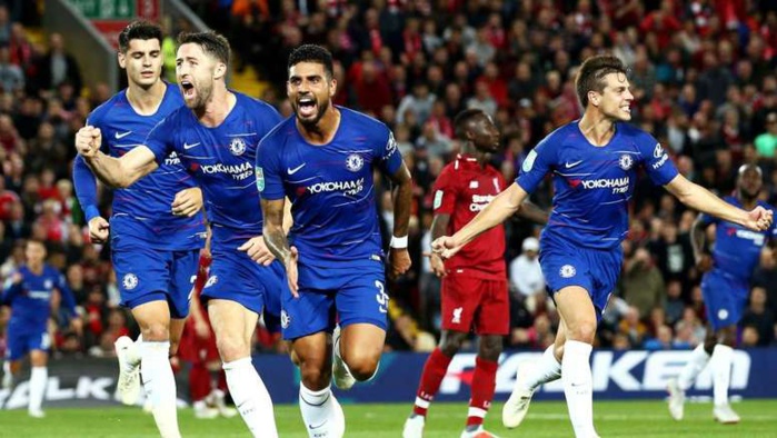 8èmes de finale FA Cup : Liverpool éliminé par Chelsea.