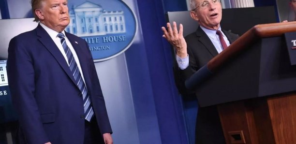 Trump ne limogera pas le Dr Fauci, expert de la cellule de crise