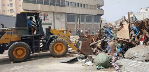 Déguerpissement : 153 cantines rasées à Bountou Pikine