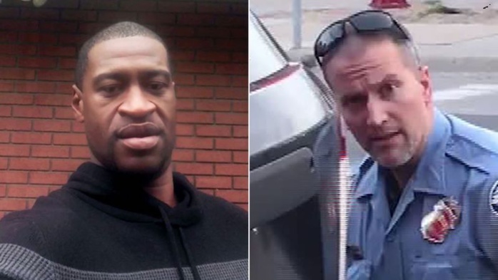 Décès d'un Afro-américain aux États-Unis : Impliqué dans la mort de Georges Floyd, l'officier Derek Chauvin poursuivi pour homicide involontaire.