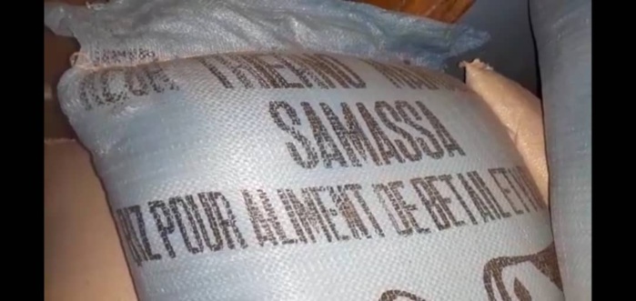 GARE BU NDAO À TOUBA / Saisie de 7 tonnes de riz avarié et prêtes à être fourguées aux populations (Commissariat de Gouy-Mbind)