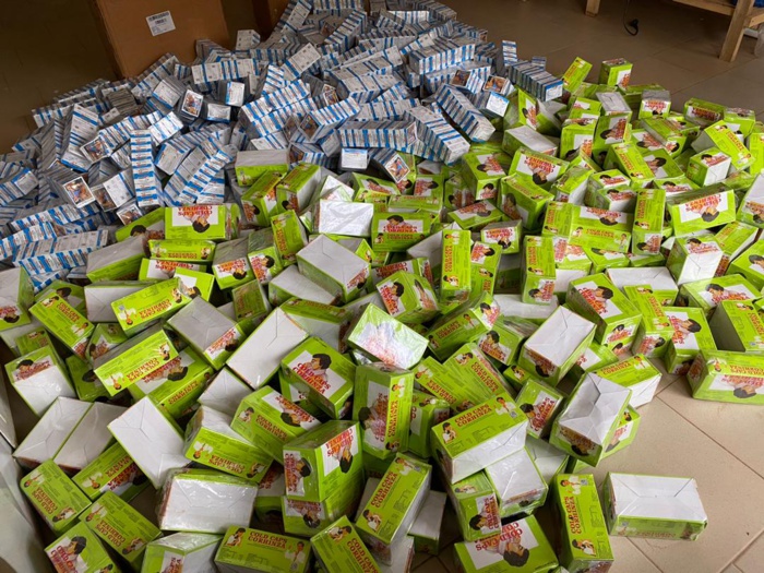 LUTTE CONTRE LE TRAFIC DE FAUX MEDICAMENTS De faux médicaments d’une valeur de 90 875 000 de francs CFA saisis en une semaine par la Douane au Centre et au Sud du pays.