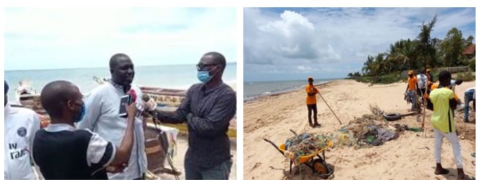 Nettoyages des plages de Nianing et Warang « la propreté fait partie des intrants du tourisme… » Abdou Karim Fofana.