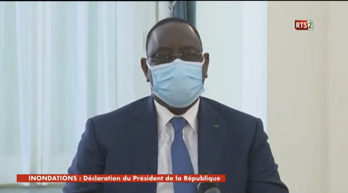 Inondations : Le président Macky Sall décide la poursuite du Plan décennal de lutte.