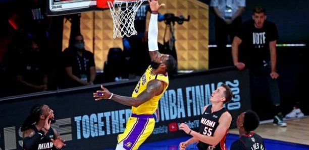 NBA : les Los Angeles Lakers gagnent le match 4 de la finale et ne sont plus qu'à une victoire du titre
