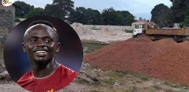 Découvrez les nouvelles images du chantier de Sadio Mané dans son village