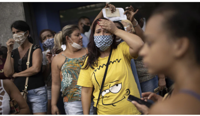 Hécatombe au Brésil : Plus de 2.800 décès liés à la Covid-19 enregistrés dans la journée d'hier.