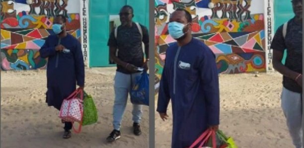 Les images de la sortie de prison de Guy Marius Sagna et Cie