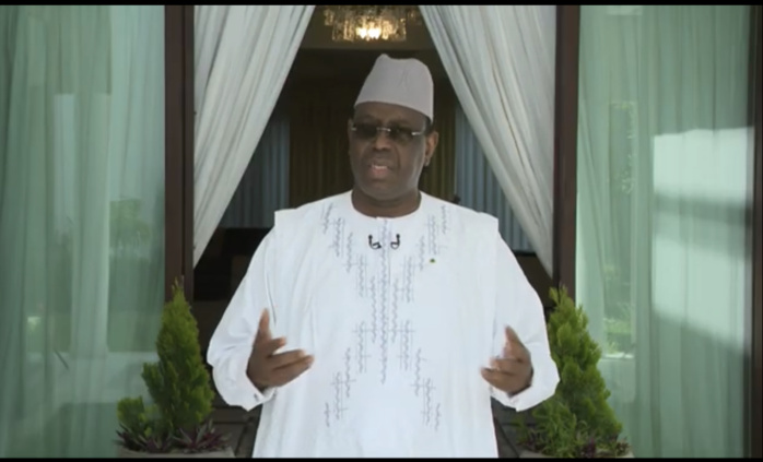 Adresse à la nation du président Macky Sall